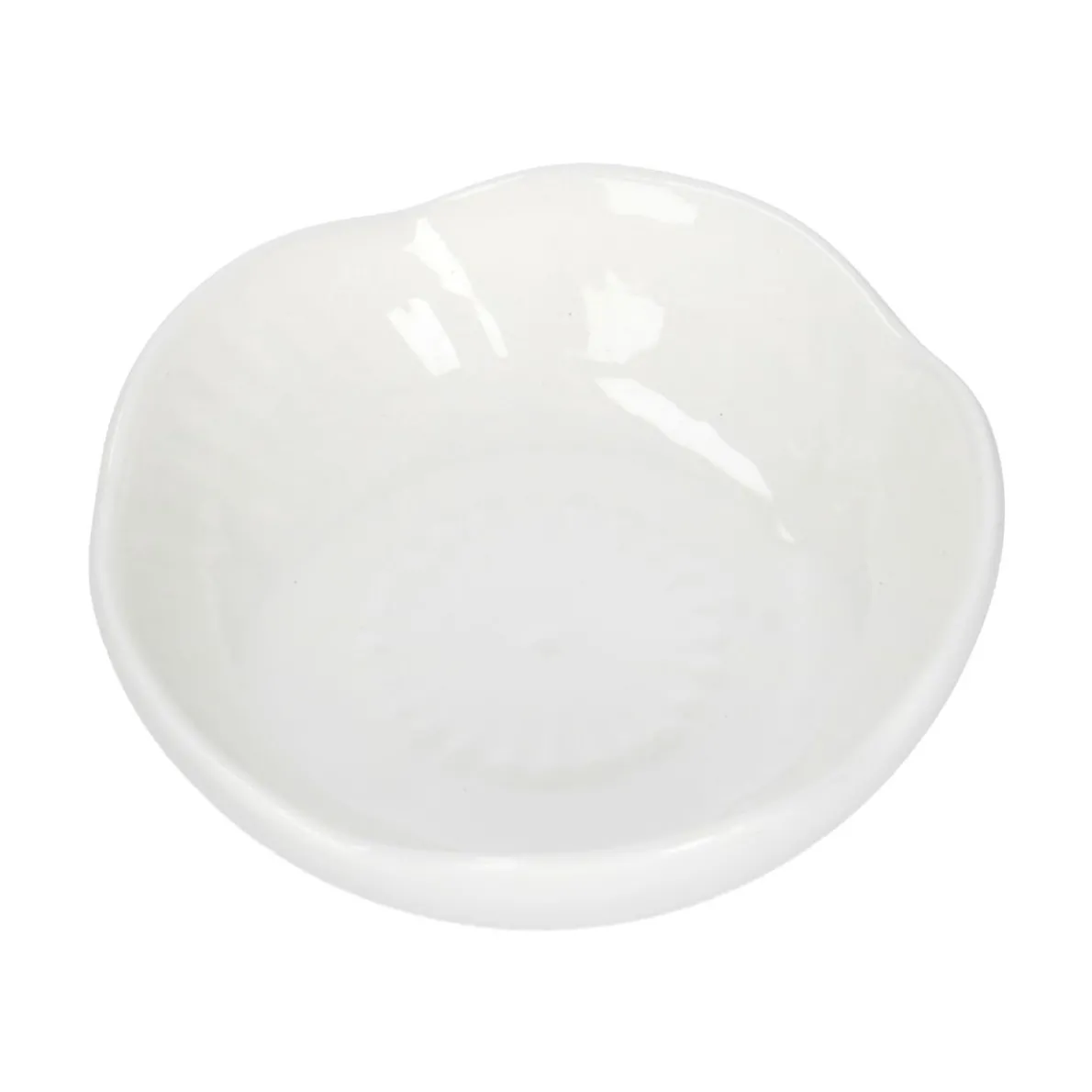 Schaaltje bloem, porselein, Ø8 cm