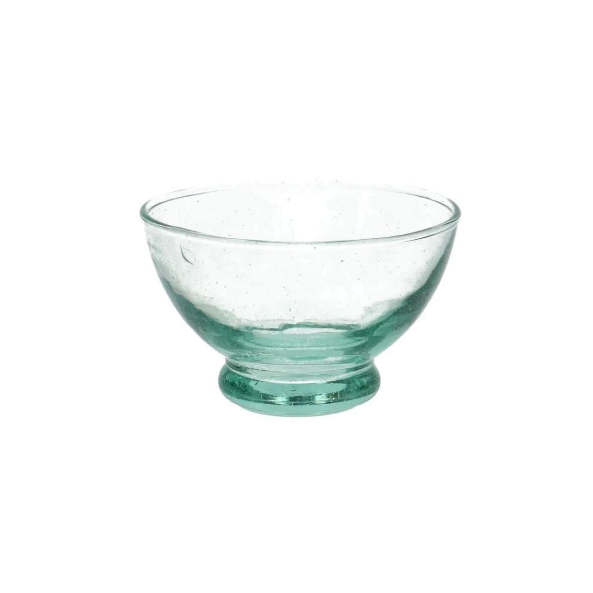 Schaaltje, gerecycled, handgeblazen, 300 ml