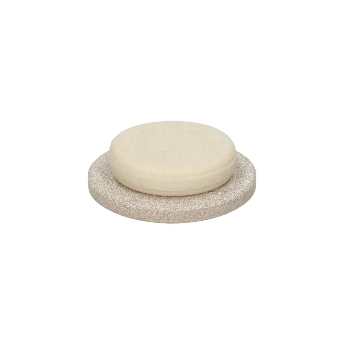 Schaaltje voor shampoo of conditioner bar, kiezelaarde