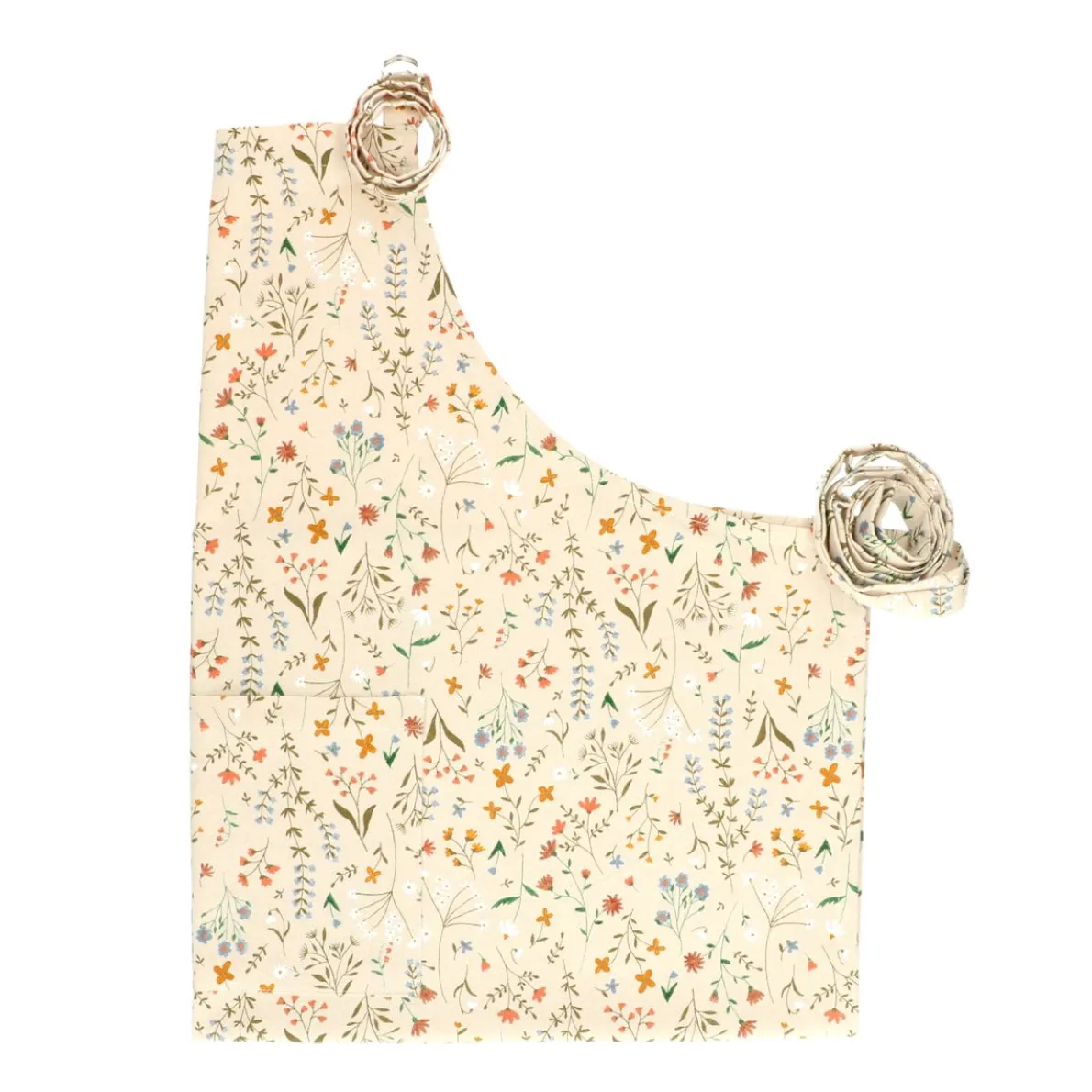 Schort, GOTS bio-katoen, veldbloemen