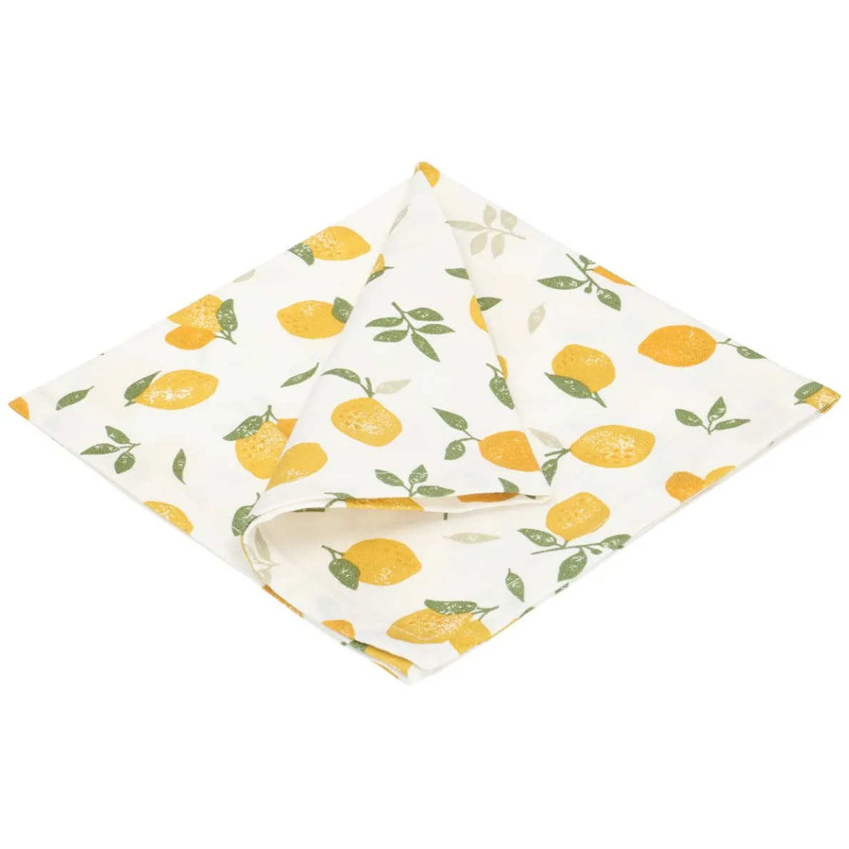 Servet, bio-katoen, citroenen