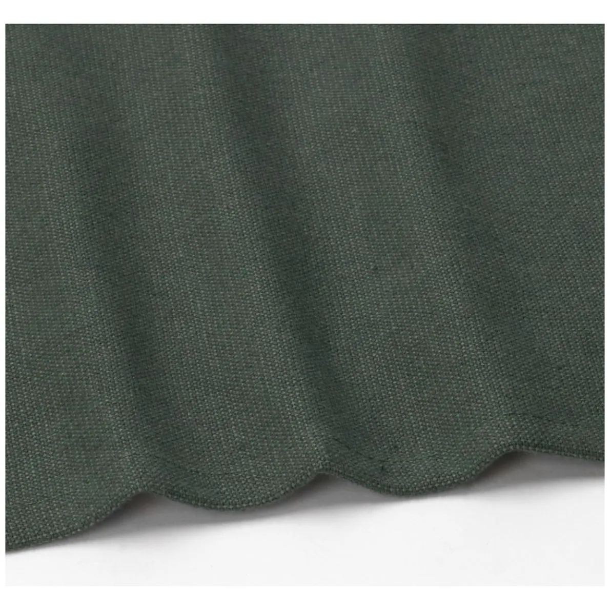 Servet, GOTS bio-katoen, donkergroen, 40 x 40 cm