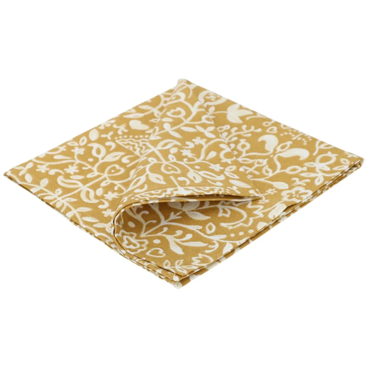 Servet, GOTS bio-katoen, decoratief, 40 x 40 cm