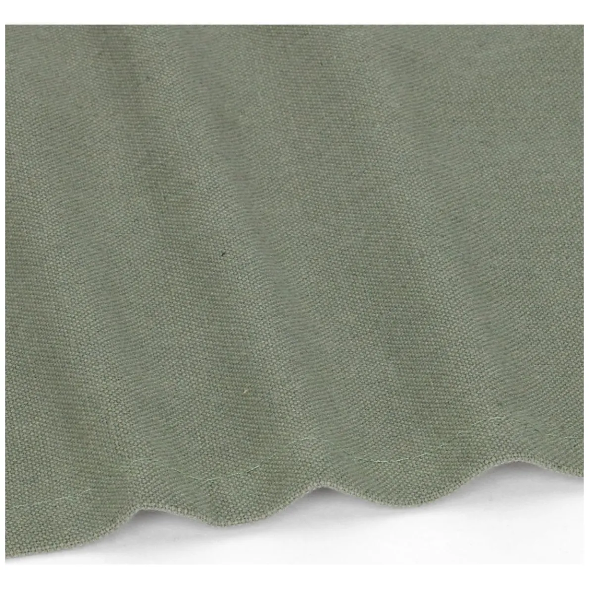 Servet, GOTS bio-katoen, tijmgroen, 40 x 40 cm