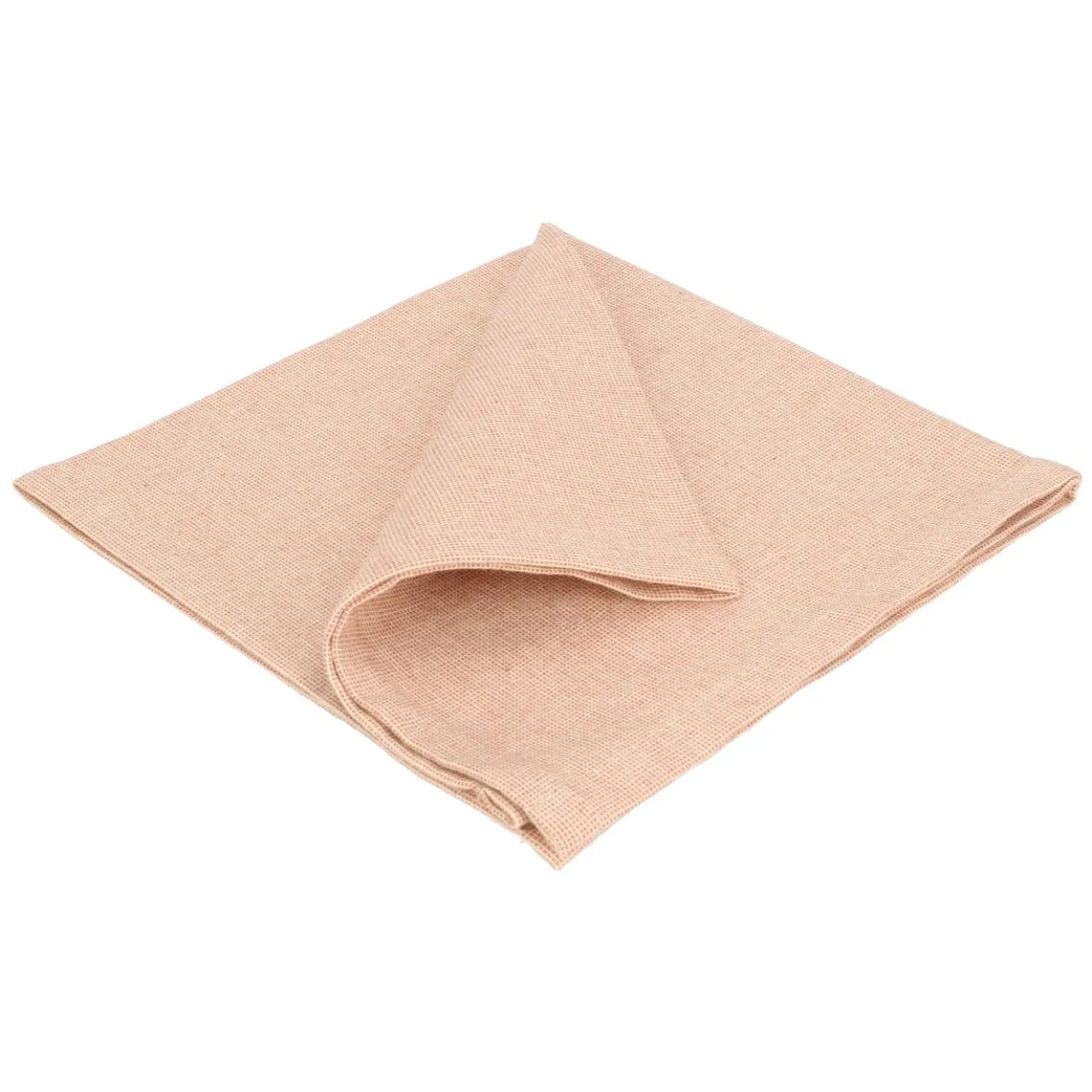 Servet, GOTS bio-katoen, sienna, 40 x 40 cm