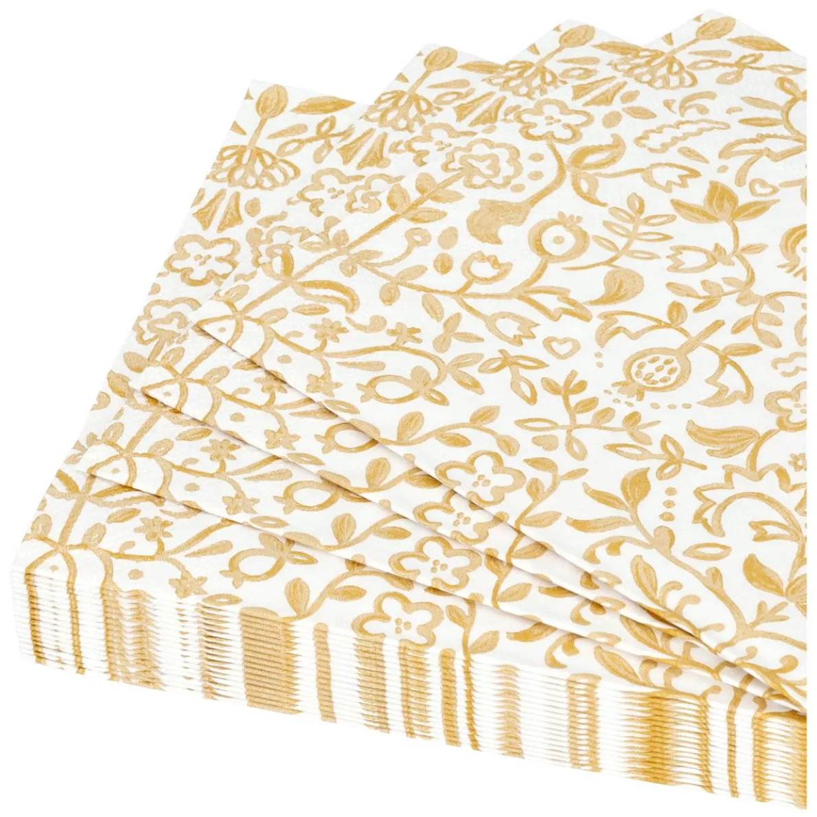 Servet, papier, decoratief damast, 33 x 33 cm