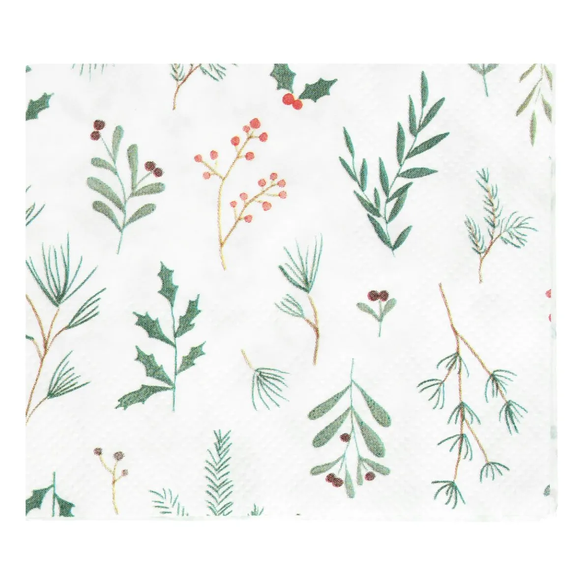 Servetten, papier, kersttakjes, 33 x 33 cm, 20 stuks