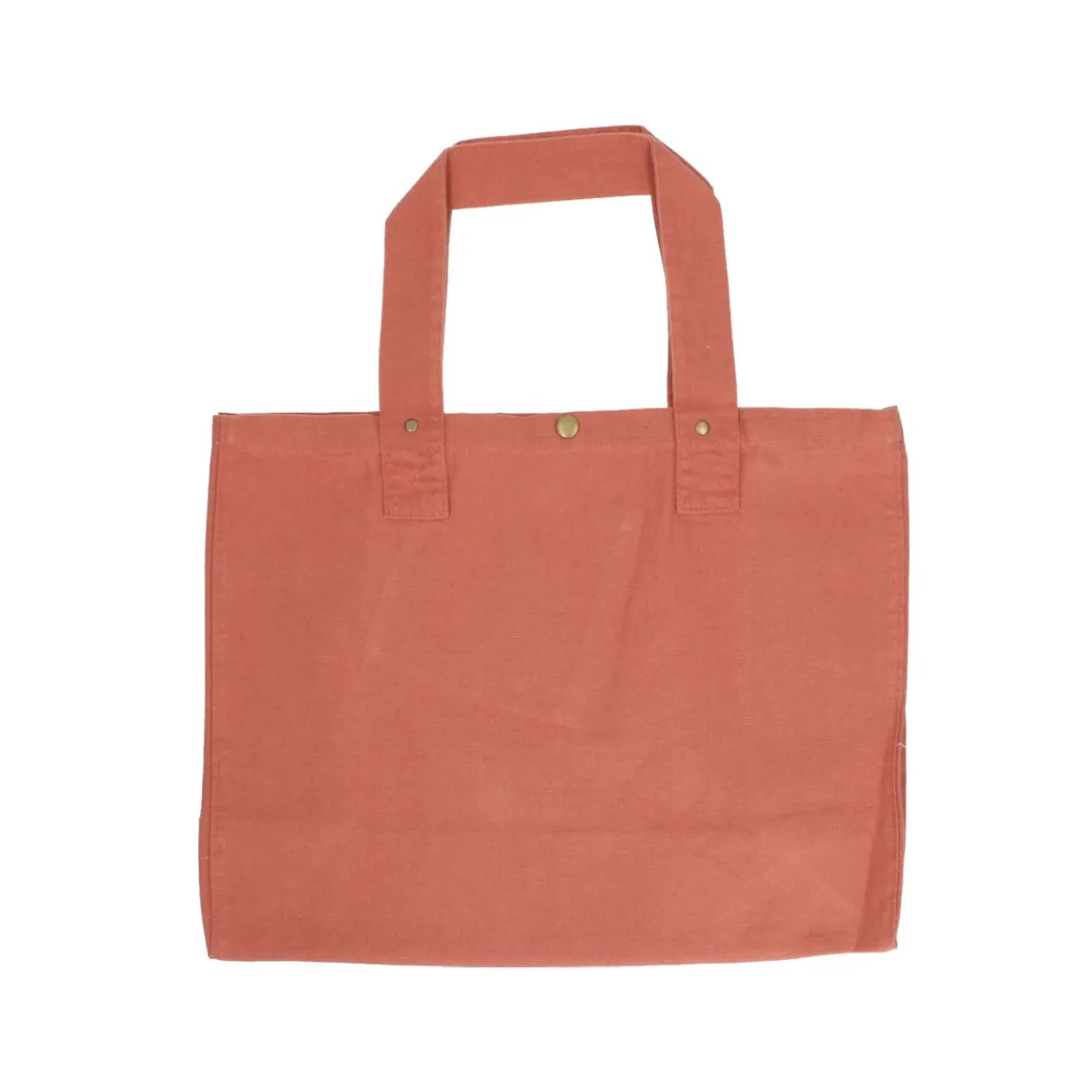 Shopper, bio-katoen, terra, 46 x 34 cm