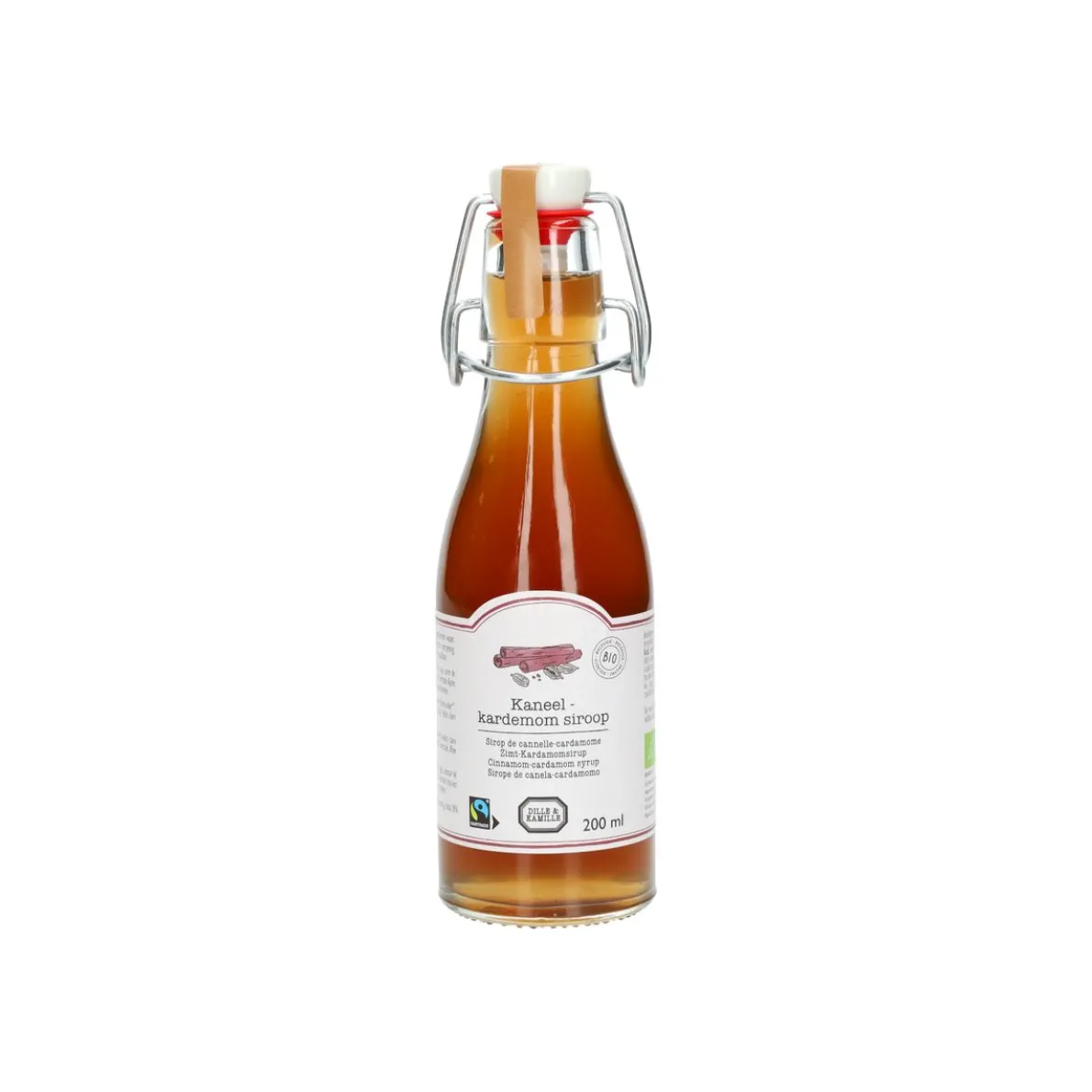 Siroop kaneel/kardemom, biologisch, 200 ml