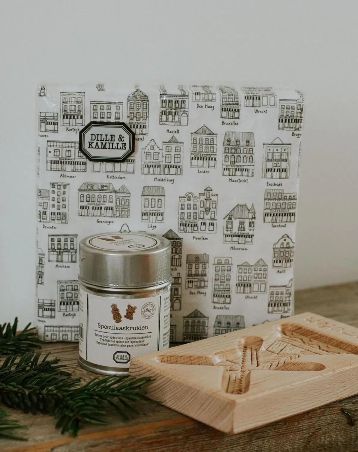 Speculaaskruiden, biologisch, blikje, 35 g