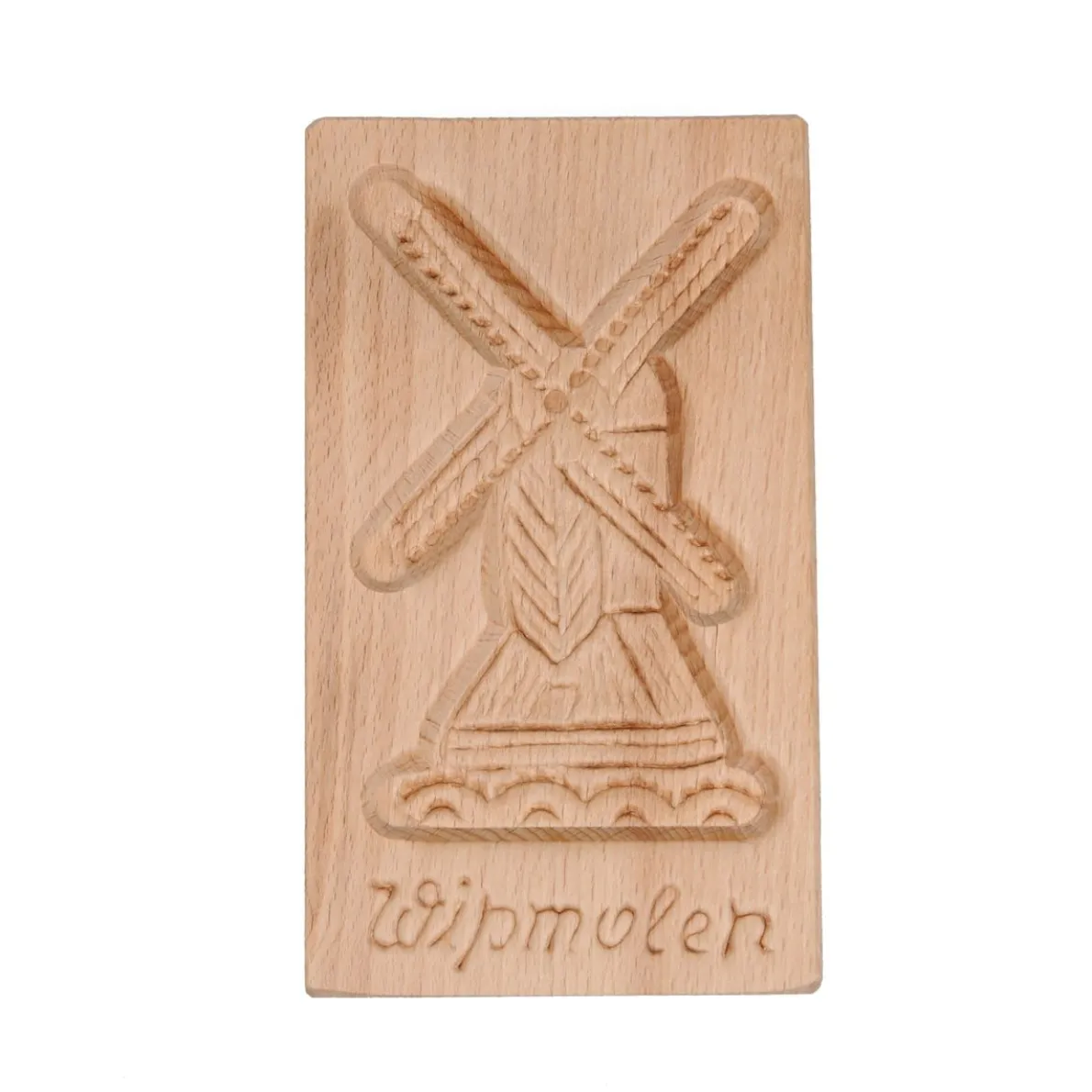 Speculaasplankje met wipmolen, groot