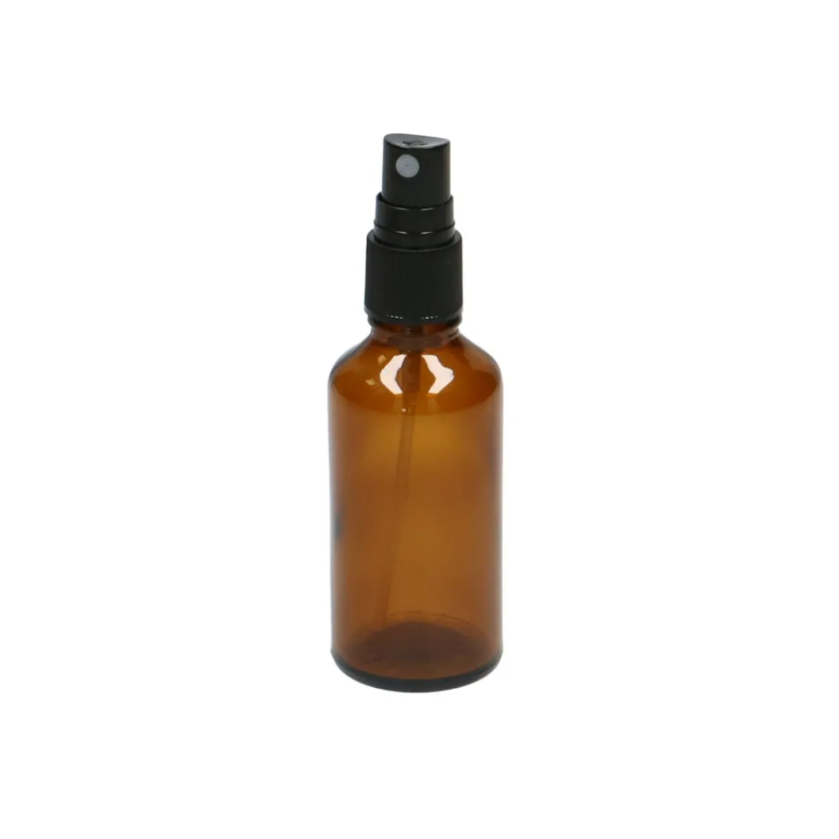 Sprayflacon, bruin glas, 50 ml