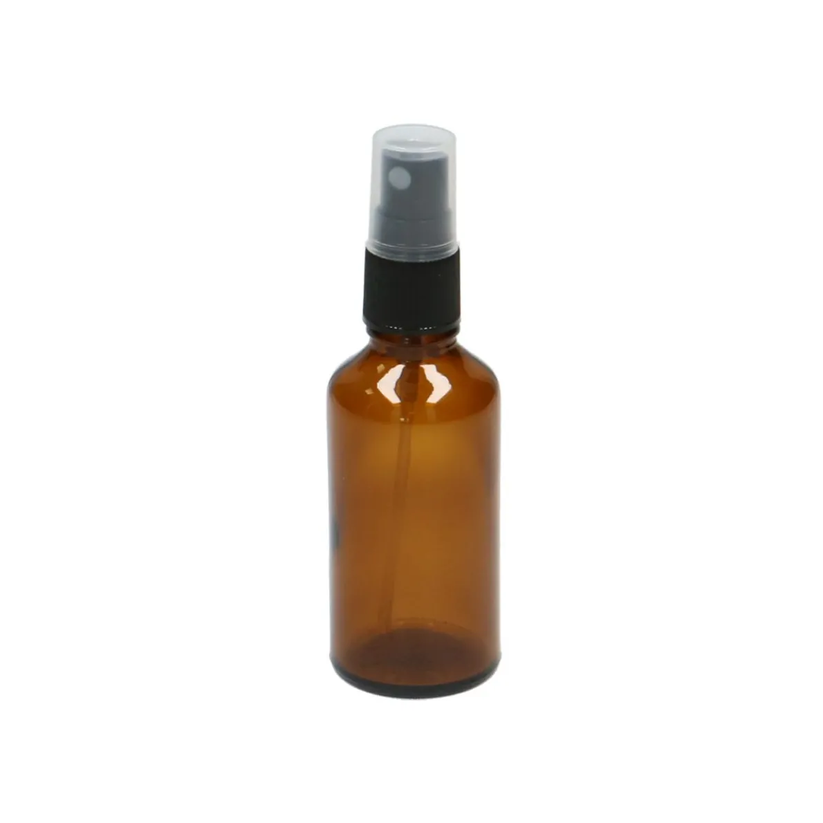 Sprayflacon, bruin glas, 50 ml