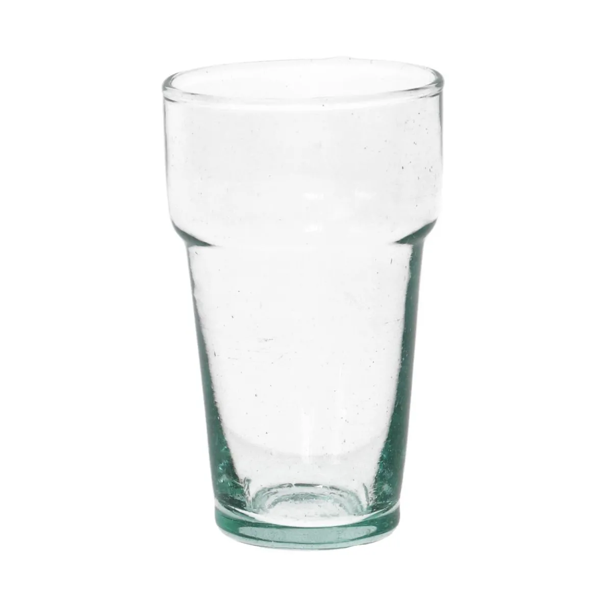 Stapelbaar glas, gerecycled glas, handgeblazen, 300 ml