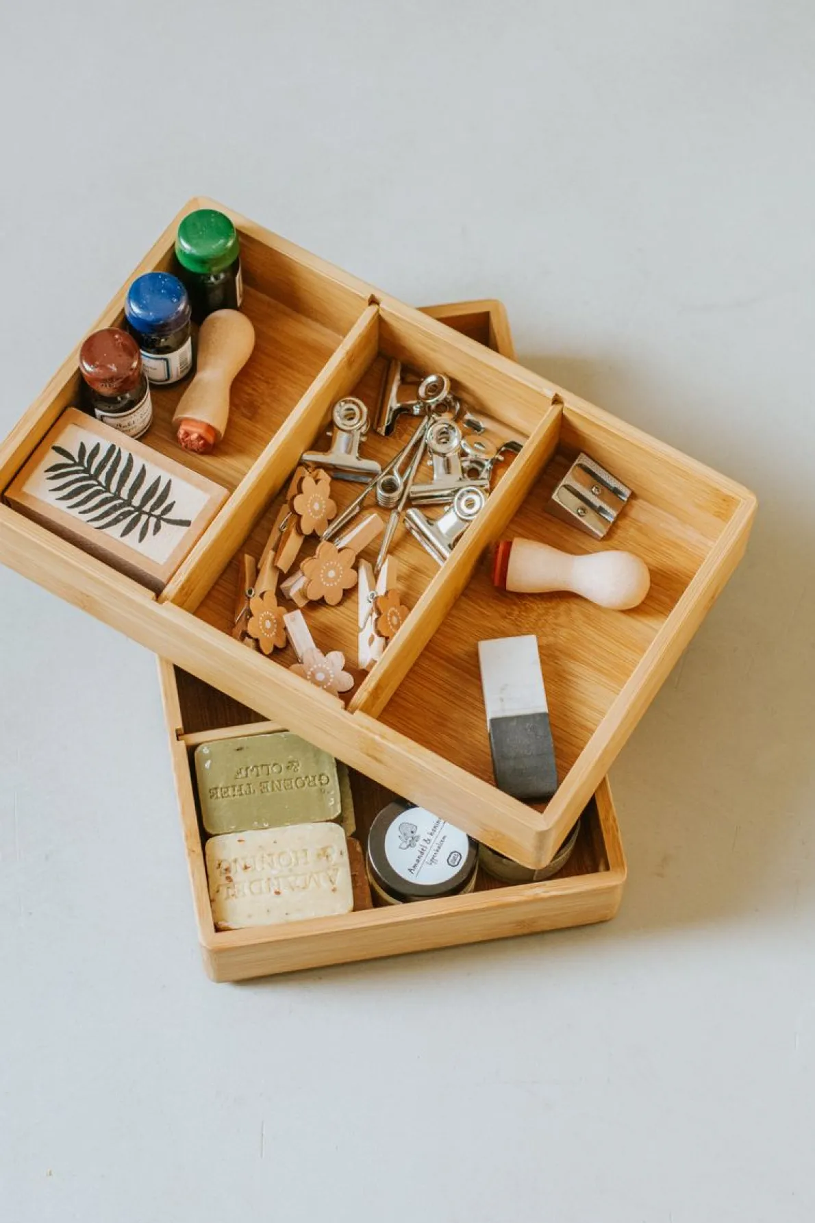 Stapelbak, bamboe, nr 5