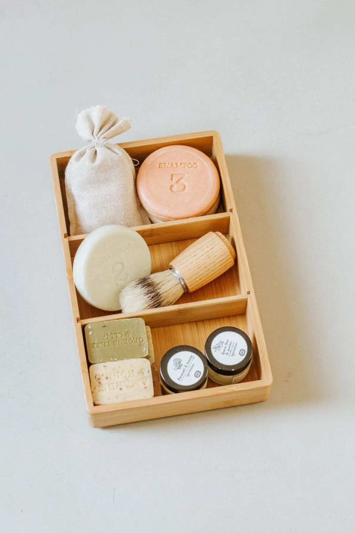 Stapelbak, bamboe, nr 1