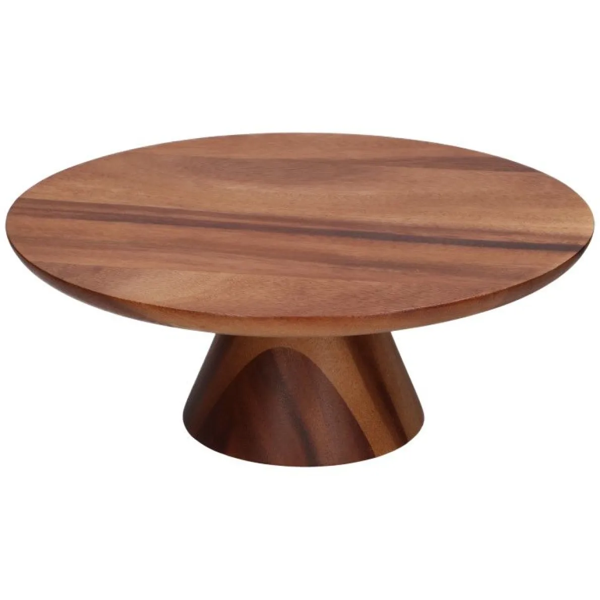 Taartplateau, acaciahout, Ø 30 x 12 cm