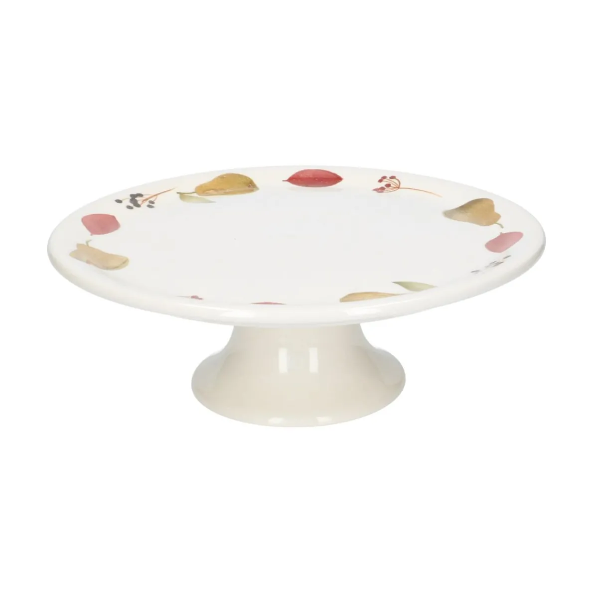 Taartplateau, steengoed, peren, Ø29 cm