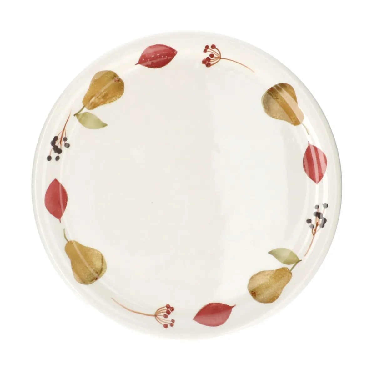 Taartplateau, steengoed, peren, Ø29 cm