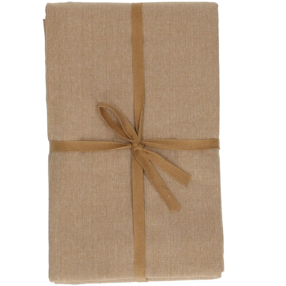 Tafelkleed extra lang, GOTS bio-katoen, zand, 145 x 350 cm