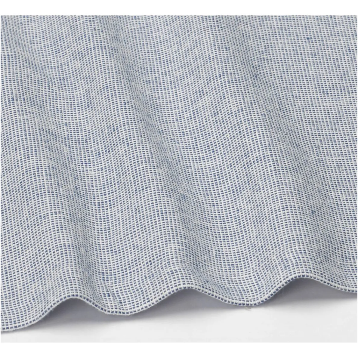 Tafelkleed extra lang, GOTS bio-katoen, lichtblauw, 145 x 350 cm