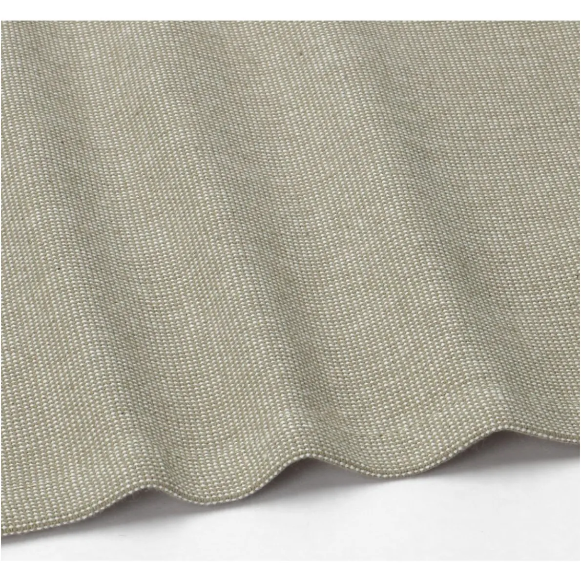 Tafelkleed extra lang, GOTS bio-katoen, olijfgroen, 145 x 350 cm