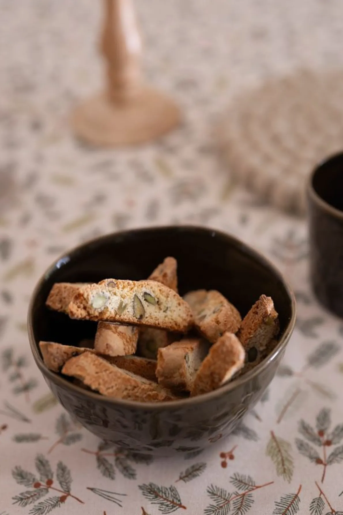 Tafelkleed, GOTS bio-katoen, kerstgroen, 145 x 180 cm