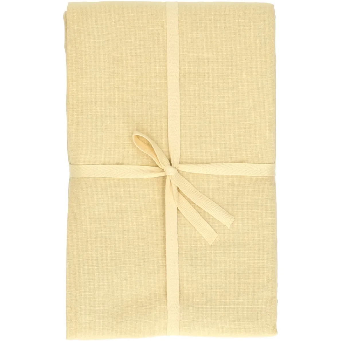 Tafelkleed, GOTS bio-katoen, korengeel, 145 x 300 cm