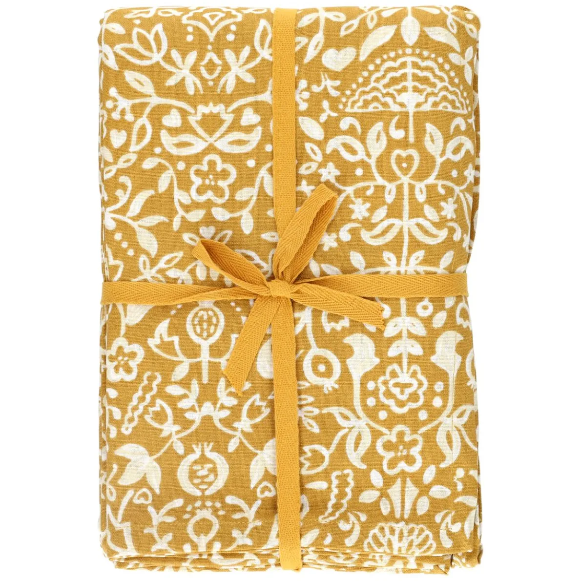 Tafelkleed, GOTS bio-katoen, decoratief, 145 X 250 cm