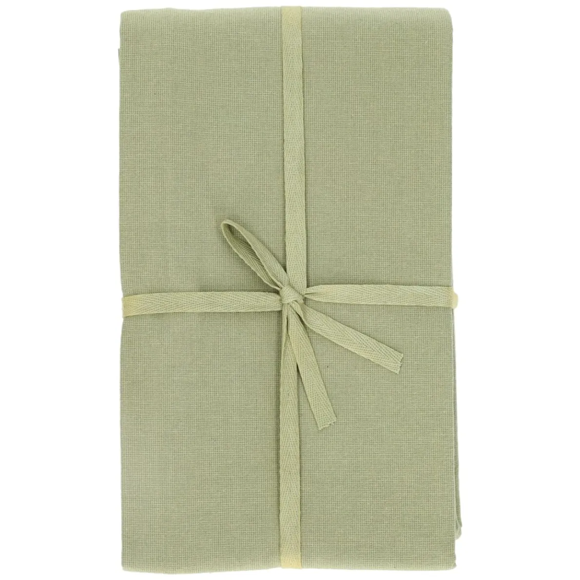 Tafelkleed, GOTS bio-katoen, mosgroen, 145 x 300 cm