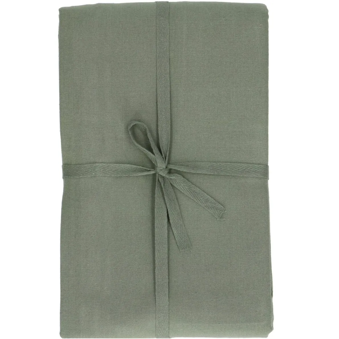 Tafelkleed, GOTS bio-katoen, tijmgroen, 145 x 250 cm
