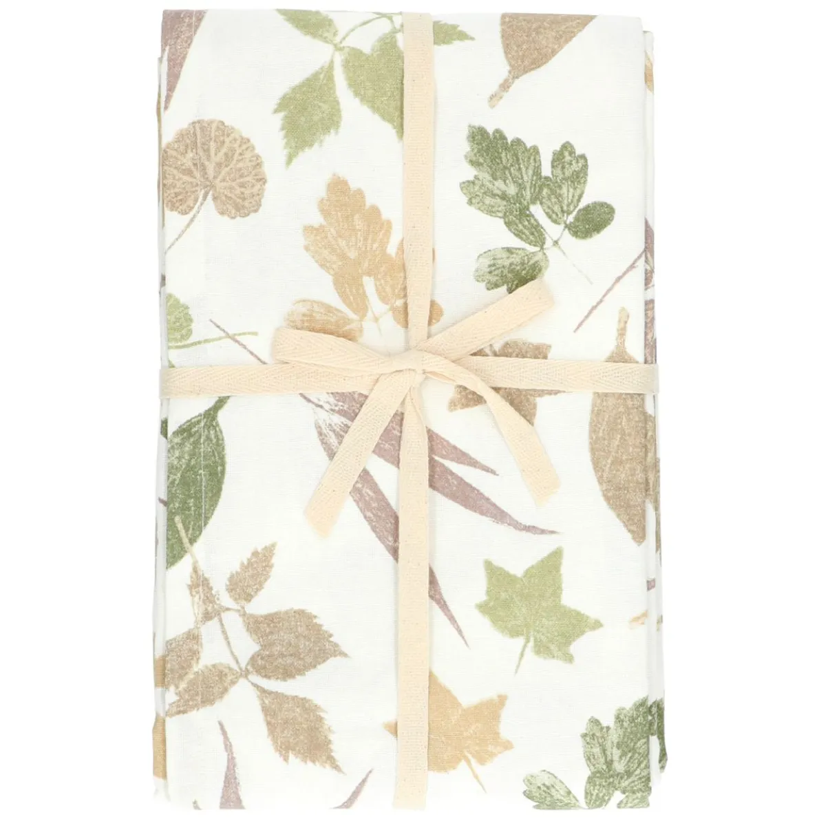 Tafelkleed, GOTS bio-katoen, tuinblad, 145 x 250 cm