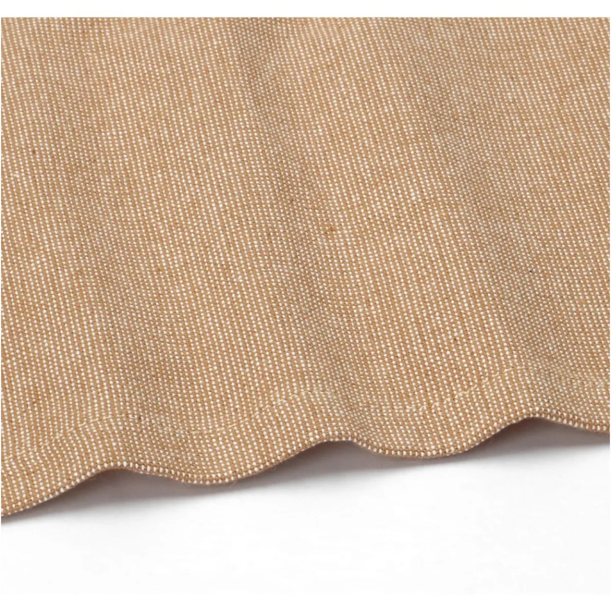 Tafelkleed, GOTS bio-katoen, zand, 145 x 300 cm