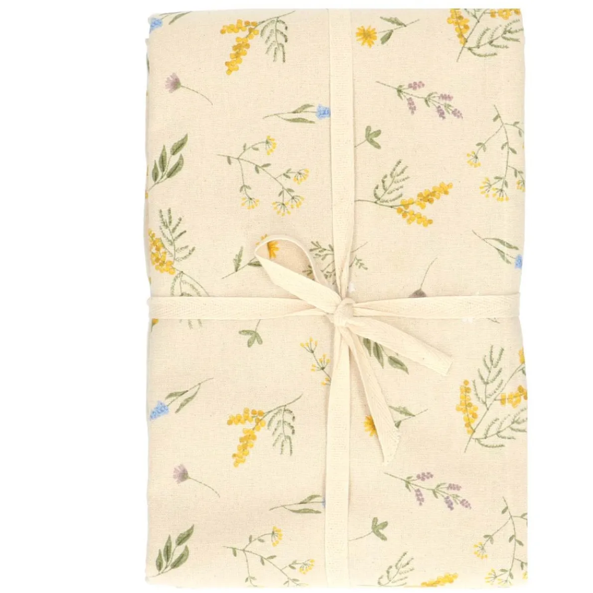 Tafelkleed, GOTS bio-katoen, mimosa, Ø180 cm