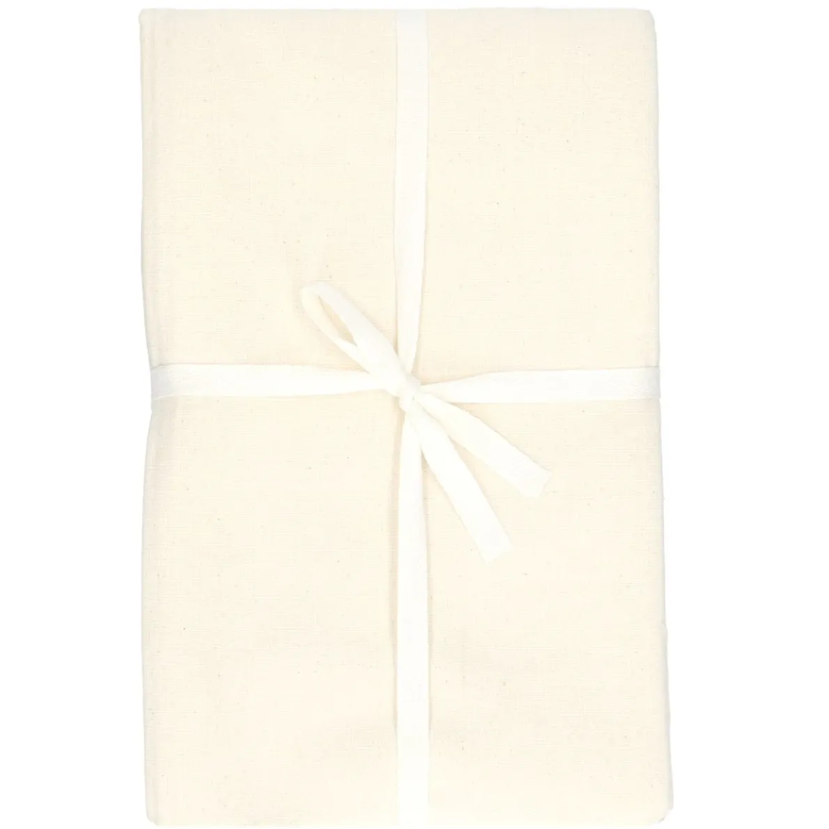 Tafelkleed vierkant, GOTS bio-katoen, offwhite, 145 x 145 cm