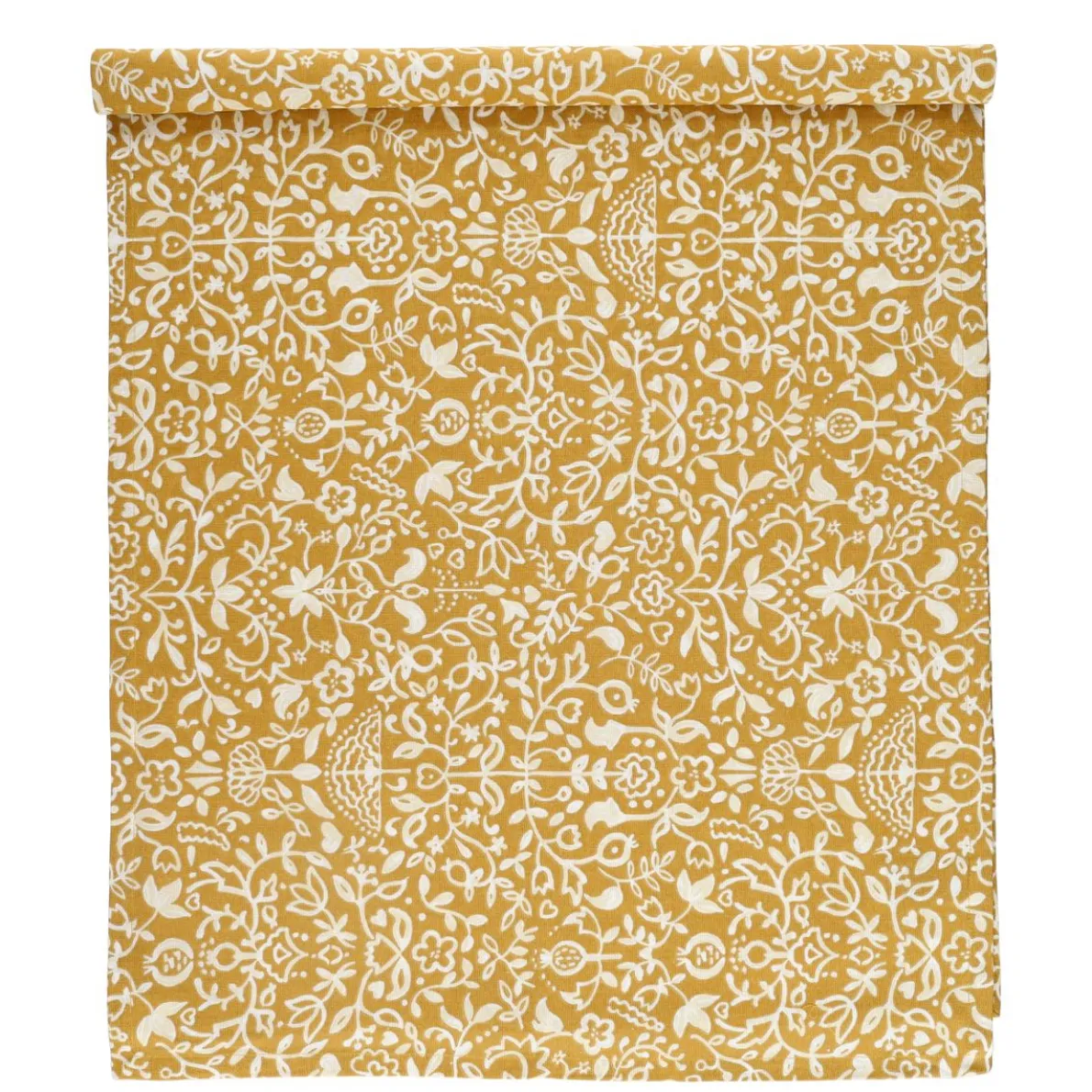 Tafelloper, GOTS bio-katoen, decoratief, 50 x 145 cm