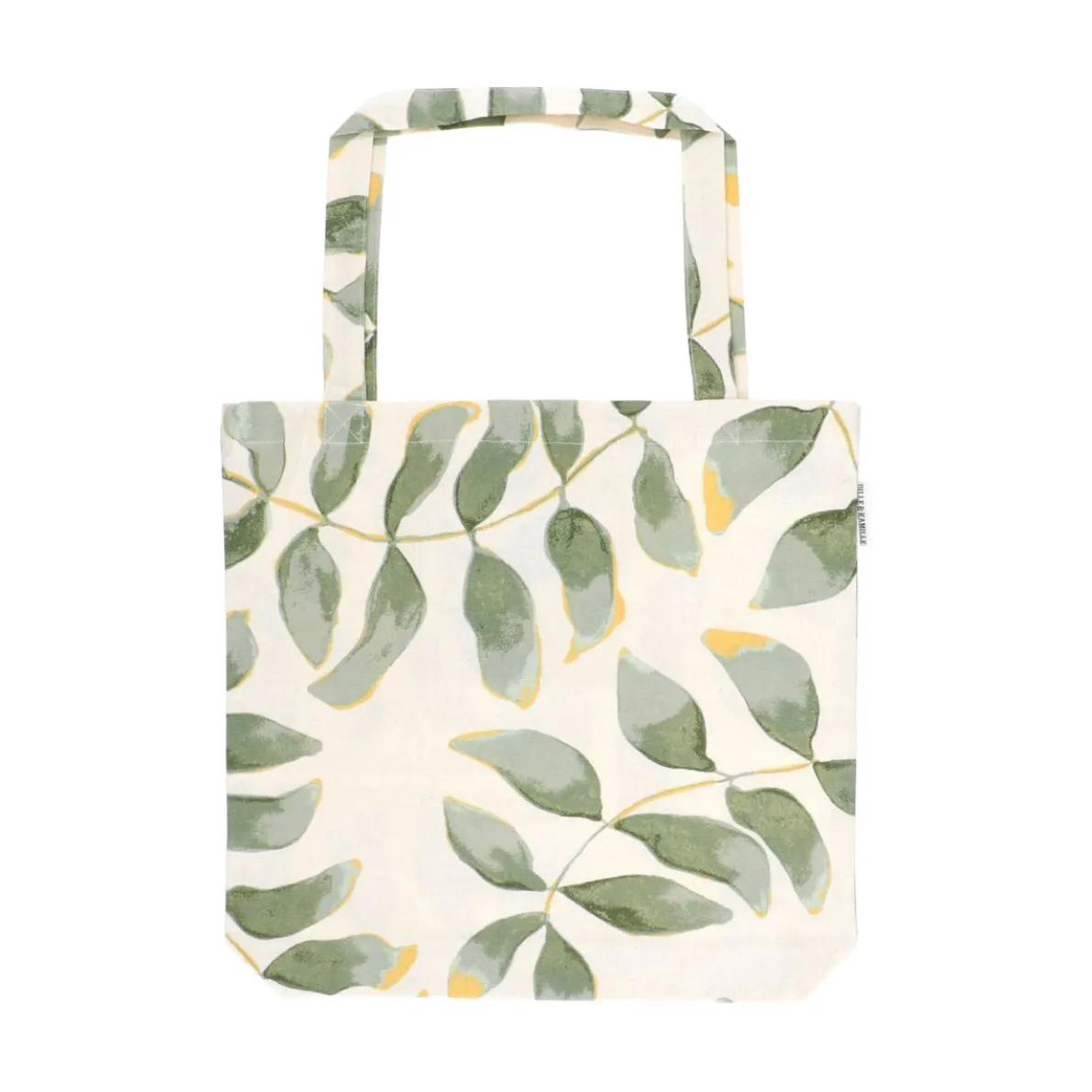 Tas, bio-katoen, silhouet bladeren