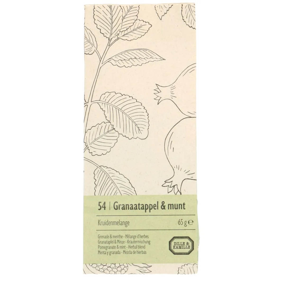 Thee, granaatappel/munt kruidenmelange, 65 g