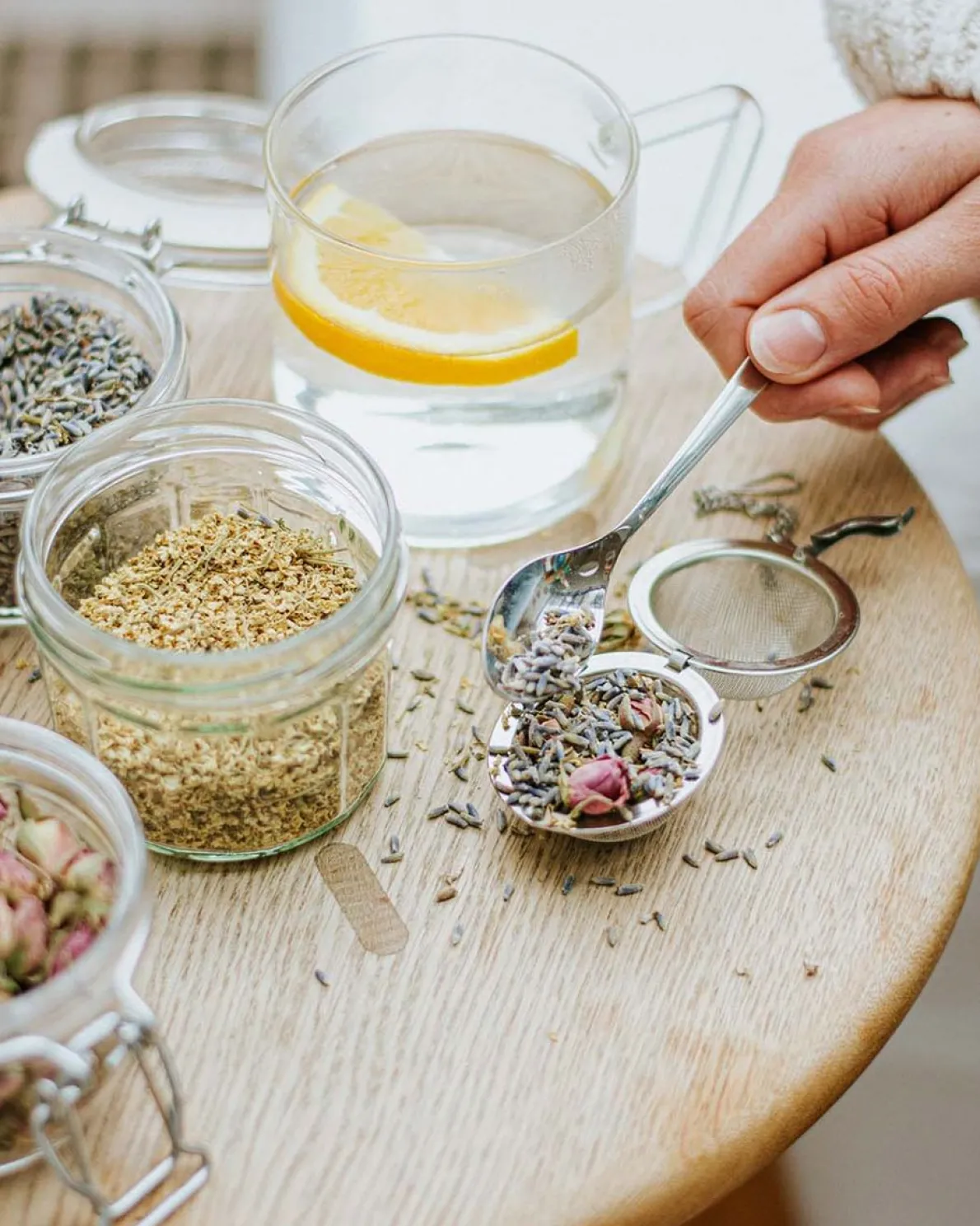 Theebolnetje, roestvrij staal