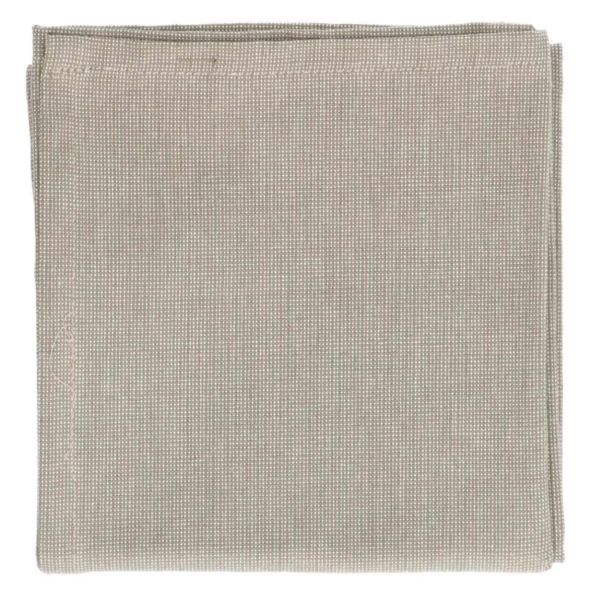 Theedoek, bio-katoen, olijfgroen gemêleerd, 50 x 70 cm