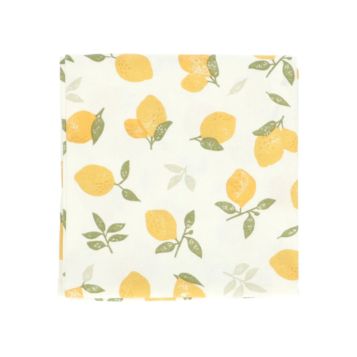 Theedoek, bio-katoen, citroenen