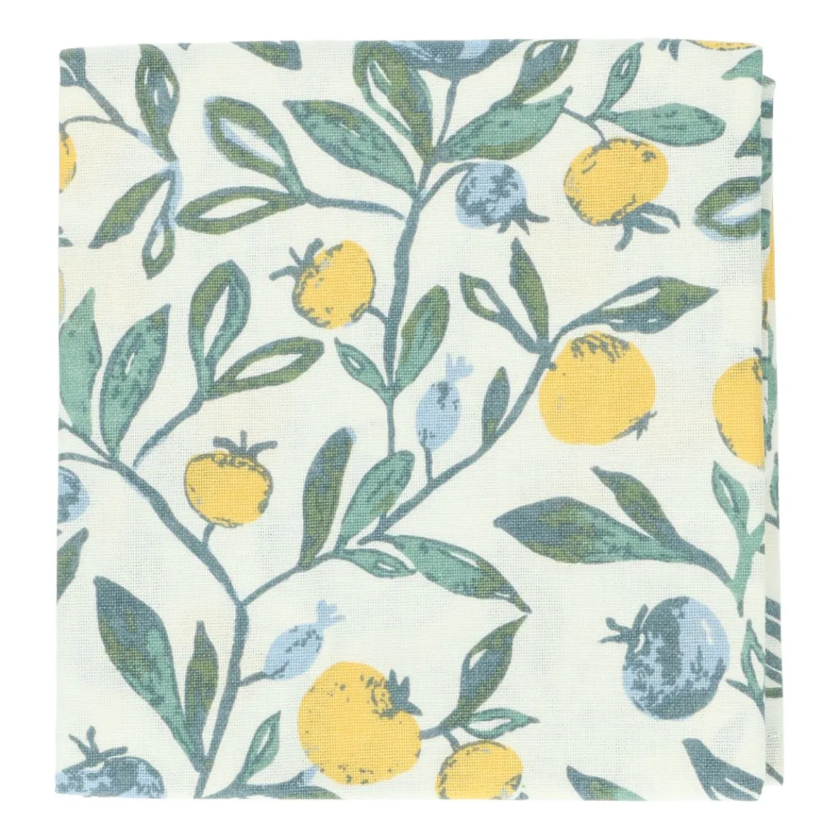 Theedoek, bio-katoen, zomerfruit 50 x 70 cm