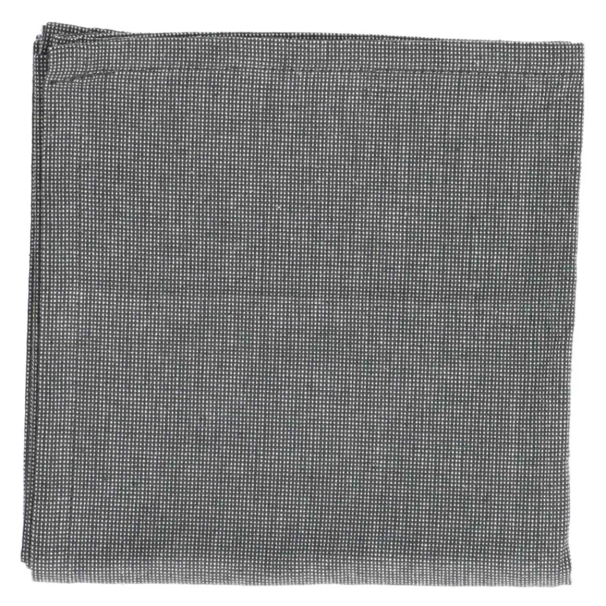 Theedoek, bio-katoen, antraciet gemêleerd, 50 x 70 cm