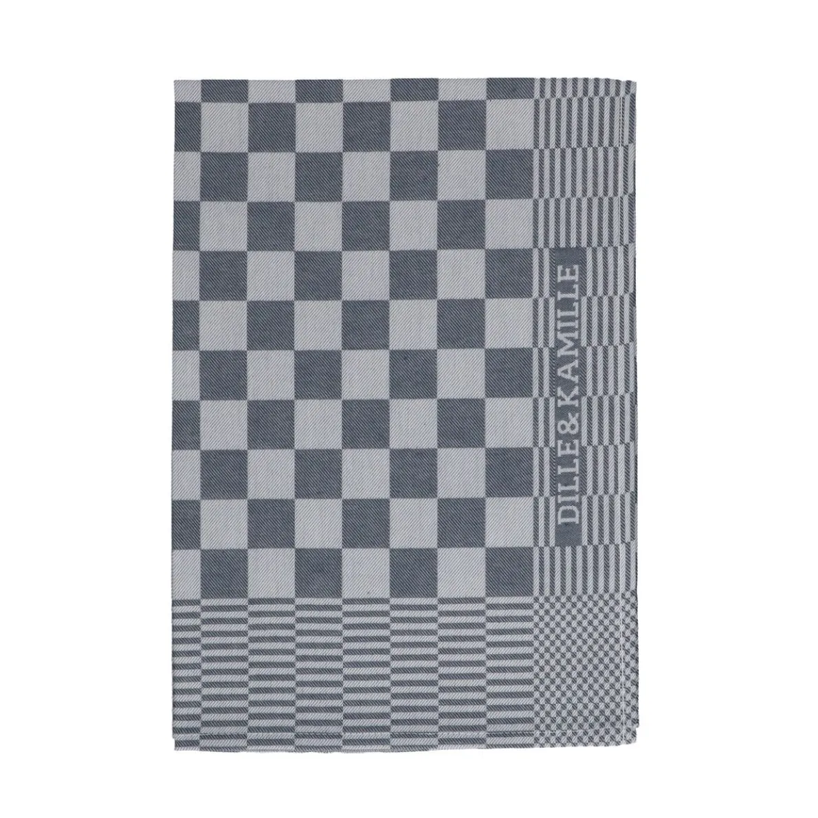 Theedoek Dille & Kamille, katoen, nachtblauw