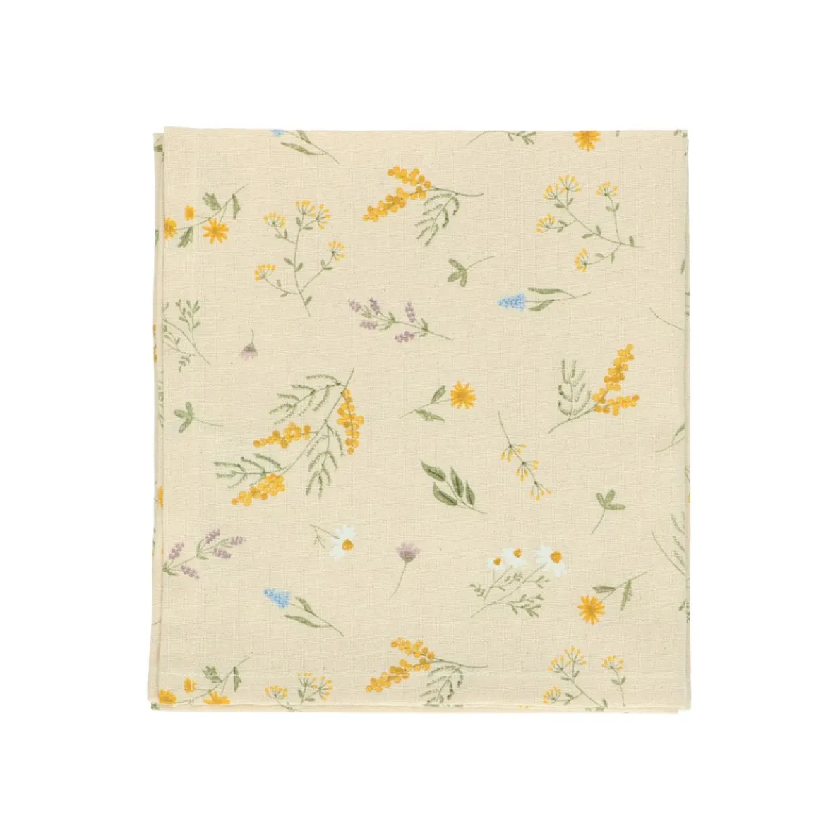 Theedoek, GOTS bio-katoen, mimosa, 50 x 70 cm