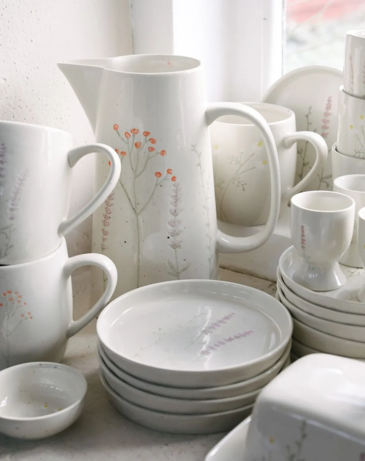 Theemok XL, steengoed, kamille