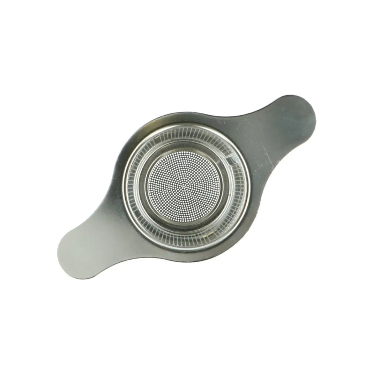 Theezeefje met greepjes, laser, rvs