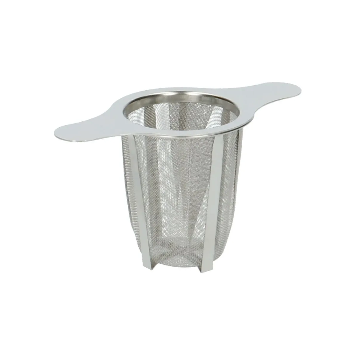 Theezeefje met greepjes, rvs