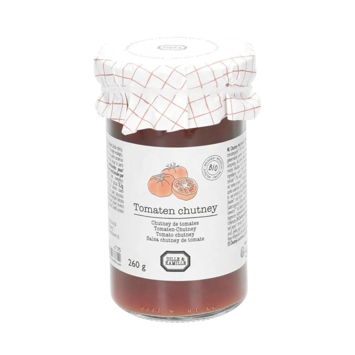 Tomatenchutney, biologisch, 260 gram