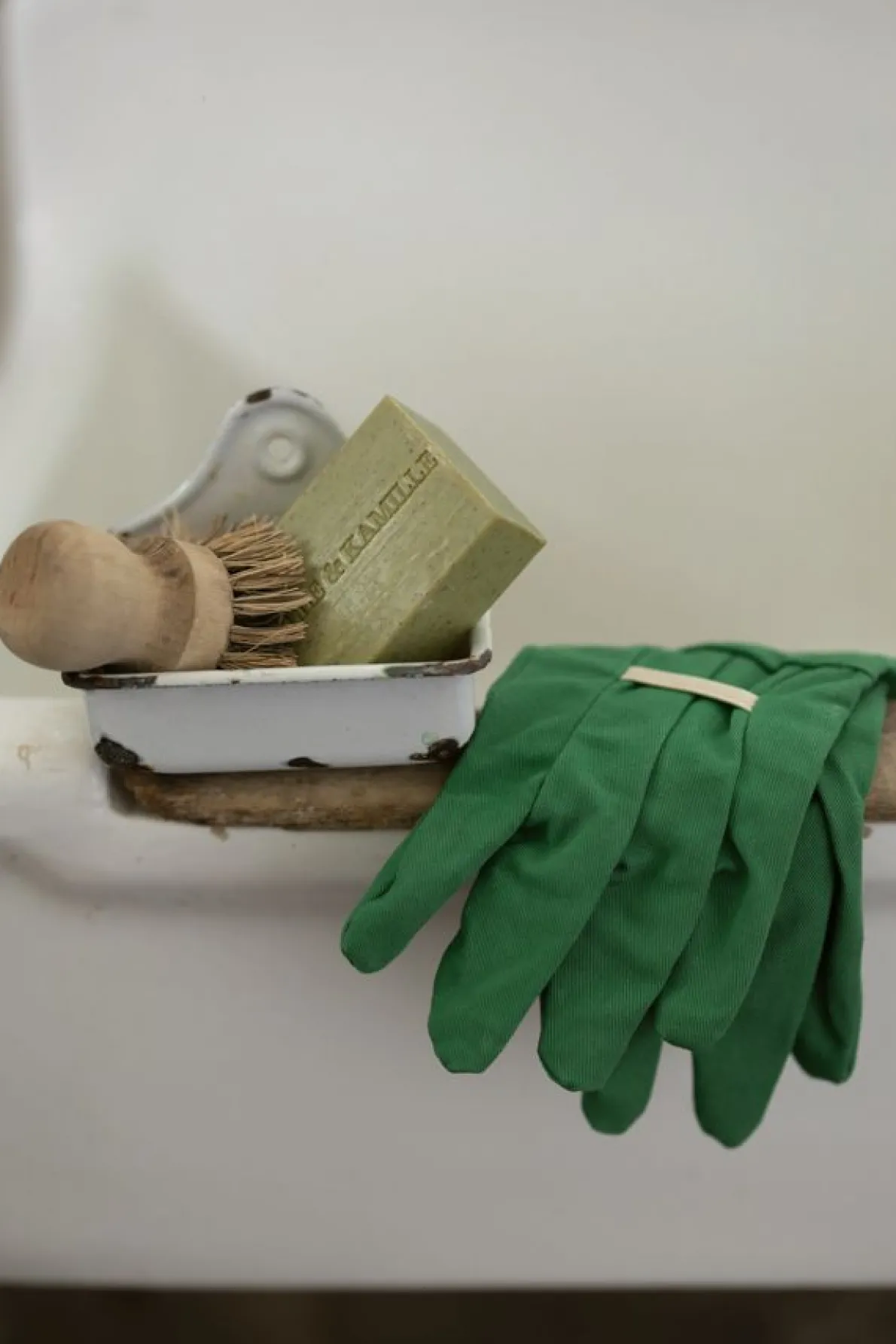 Tuinzeep met puimsteen, 150 gram